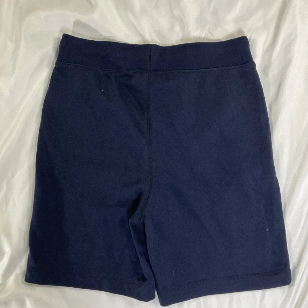 Vintage Soft Gap Navy Blue Kids L Fleece Sweat Shorts Casual Sports NWT 301